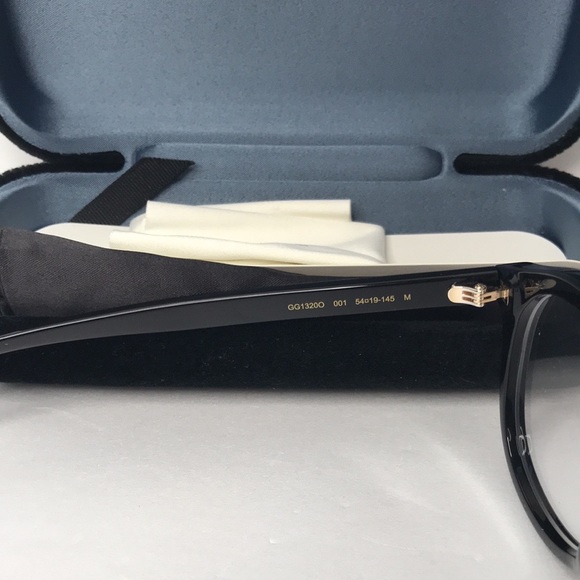 Authentic GUCCI GG1320O 001 This aviator Gucci optical comes shiny black frame. - Picture 15 of 15
